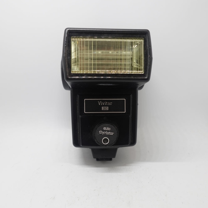 Used Vivitar 283 Auto Shoe Mount Flash | Black | U8