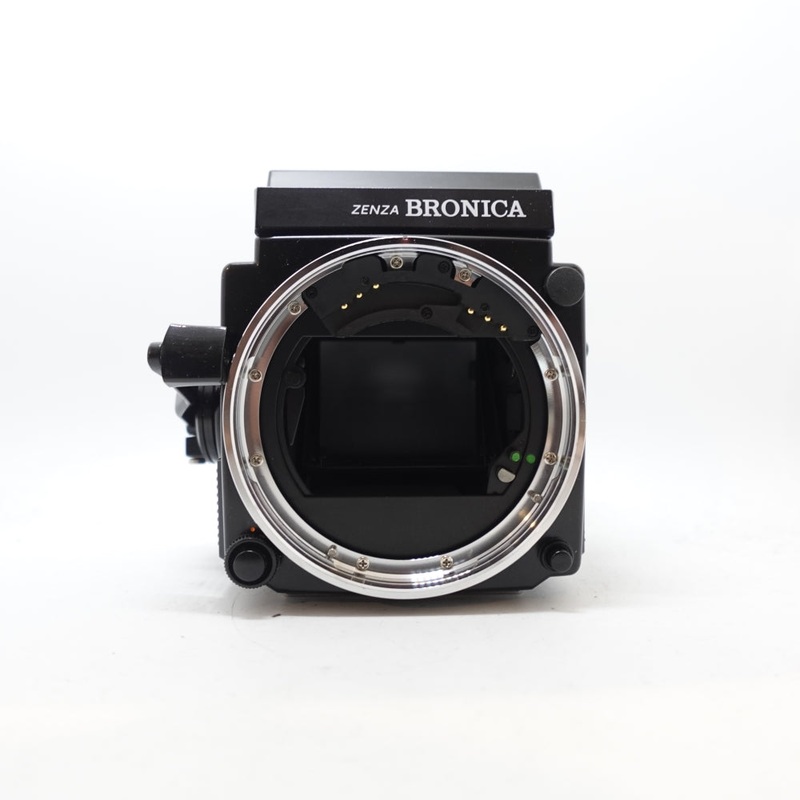 Used Zenza Bronica ETRSi Medium Format Camera Body w/ Waist Level Viewfinder | Black | U9