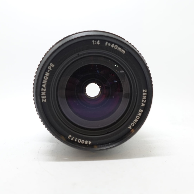 Used Zenza Bronica Zenzanon-PE 40mm f/4 Medium Format Lens | Black | U9