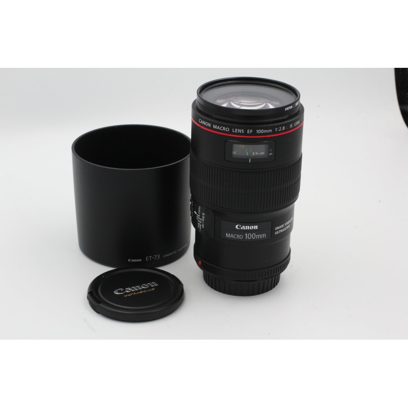 Used Canon EF 100mm f2.8 L IS USM Macro Used Like New
