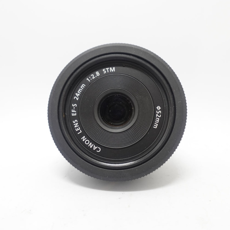 Used Canon EF-S 24mm f/2.8 STM Lens | Black | U9