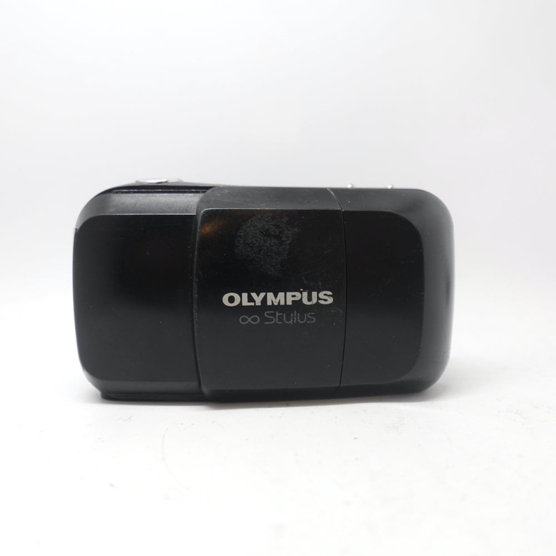 Used Olympus Infinity Stylus 35mm Point and Shoot Camera | Black | U7