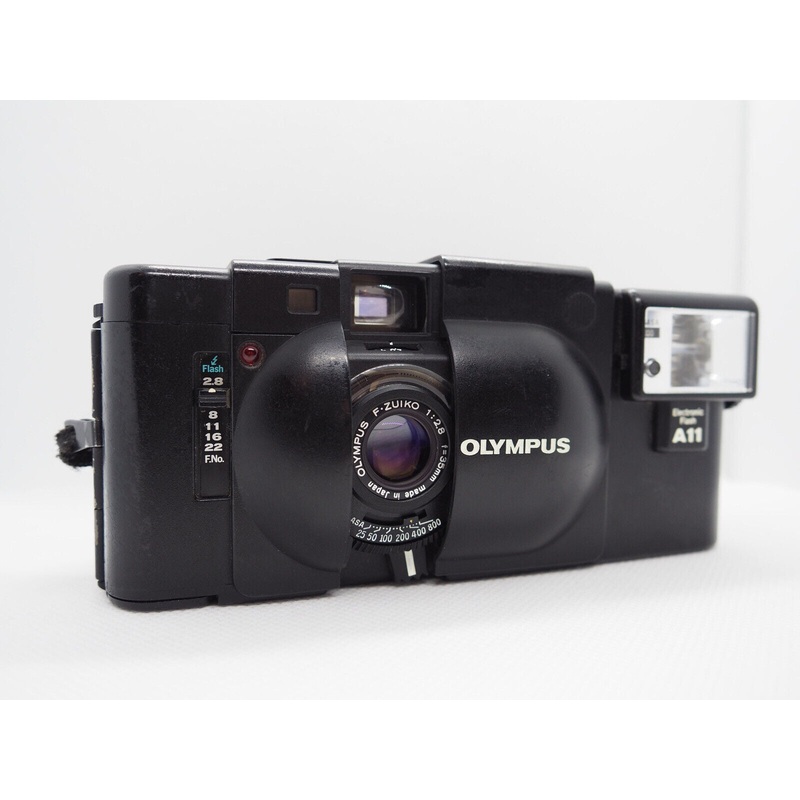 Used Olympus XA Camera w/ A11 Flash - Used Very Good
