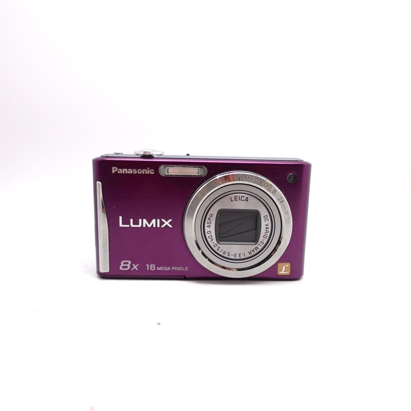 Used Panasonic Lumix DMC-FH25 Digital Point and Shoot Camera | Purple | U9