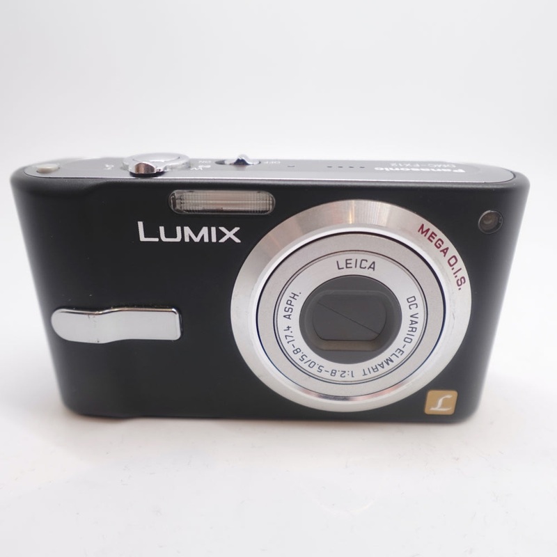 Used Panasonic Lumix DMC-FX12 Digital Point and Shoot Camera | Black | U9