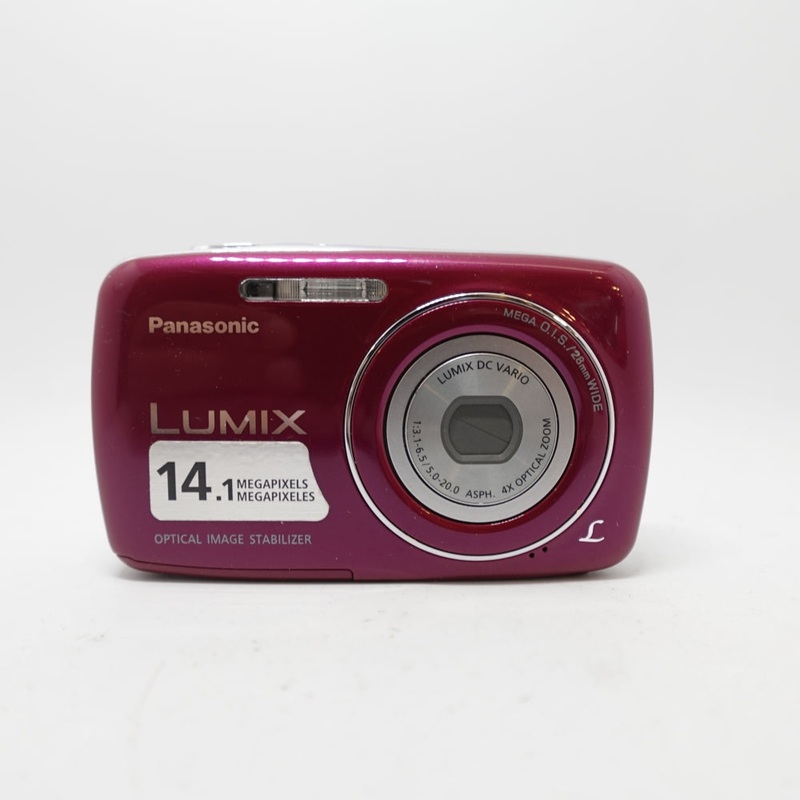 Used Panasonic Lumix DMC-S3 Digital Point and Shoot Camera | Red | U8