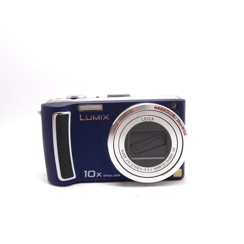 Used Panasonic Lumix DMC-TZ5 Digital Point and Shoot Camera | Blue | U9