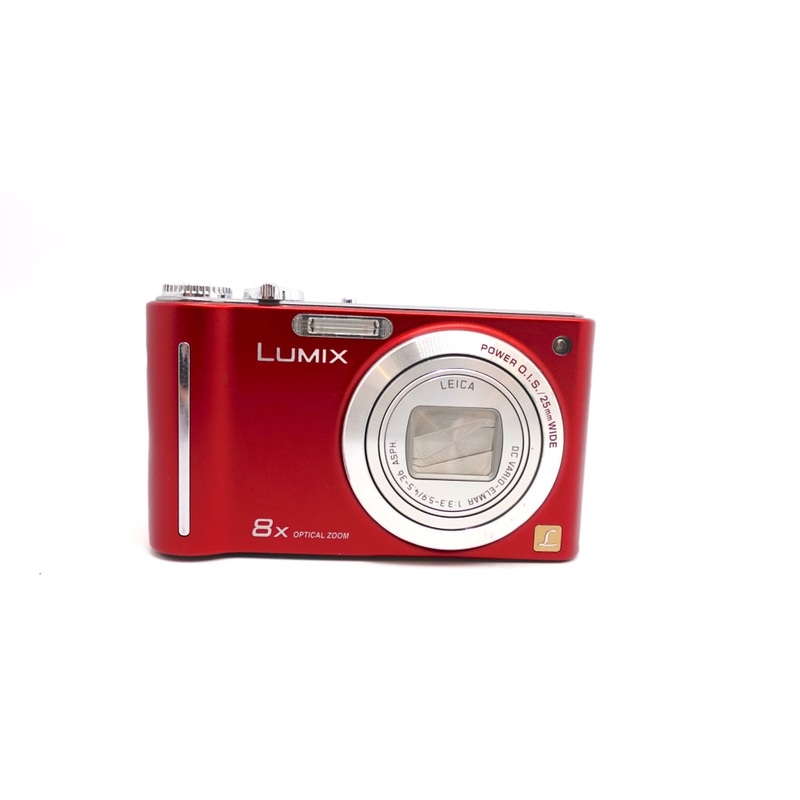 Used Panasonic Lumix DMC-ZR1 Digital Point and Shoot Camera | Red | U7