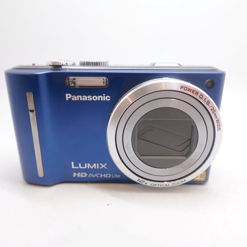 Used Panasonic Lumix DMC-ZS7 Digital Point and Shoot Camera | Blue | U8