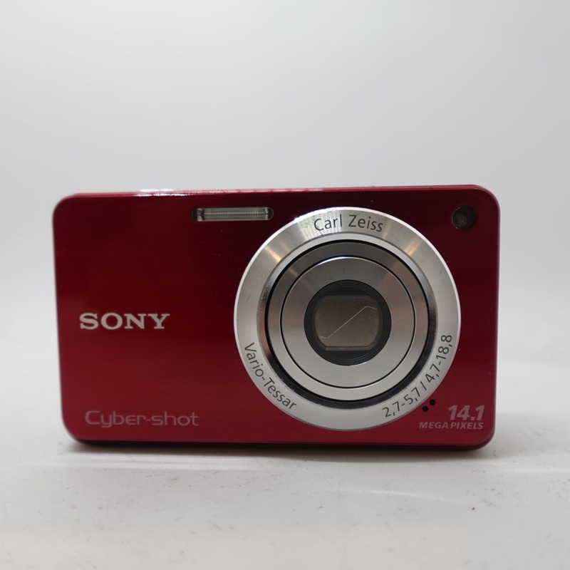 Used Sony Cyber Shot DSC-W560 Digital Point and Shoot Camera | Red | U9