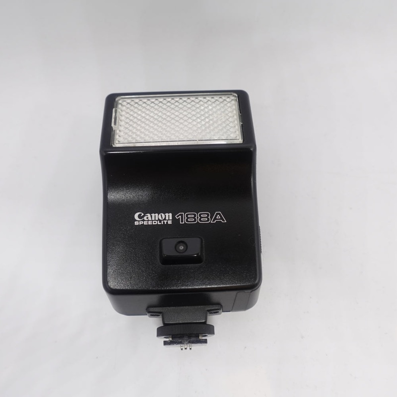 Used Canon Speedlite 188A Camera Flash | Black | U7
