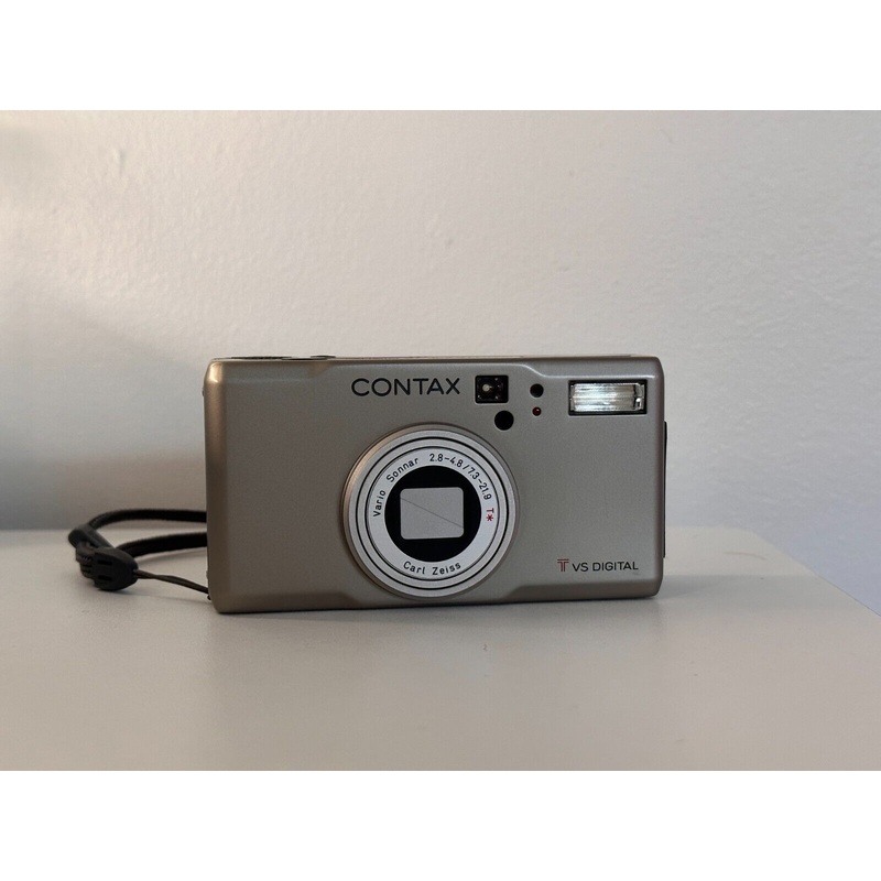 Used Contax TVS Digital Point and Shoot Camera - Used Very Good