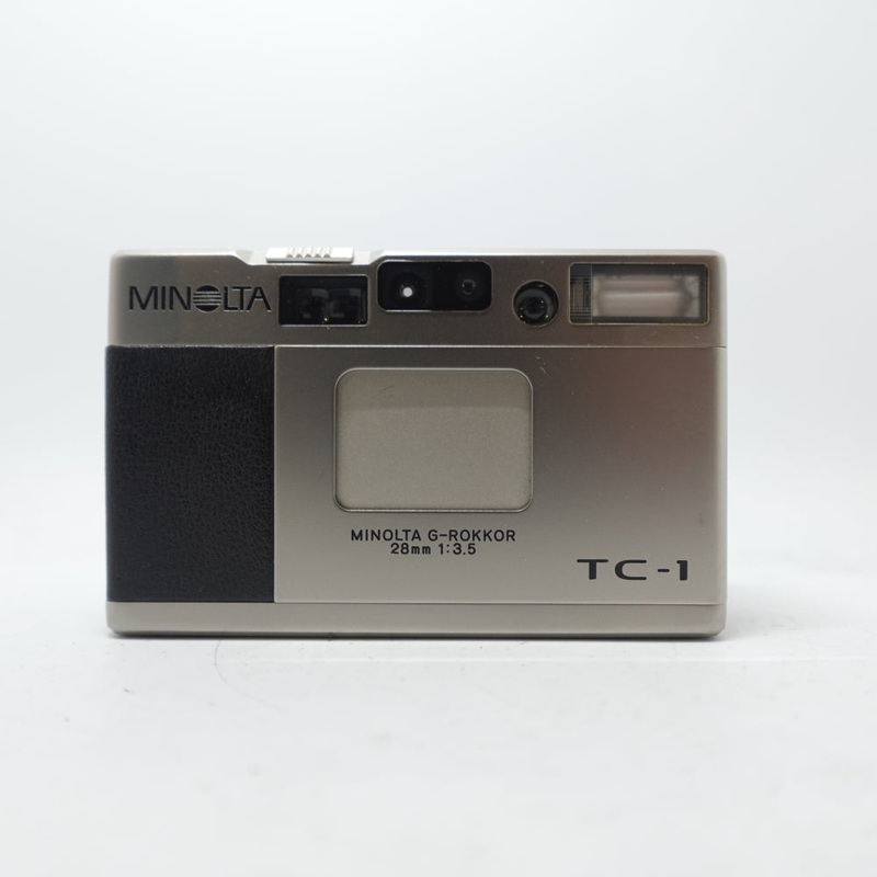 Used Minolta TC-1 35mm Point and Shoot Camera | Chrome | U8