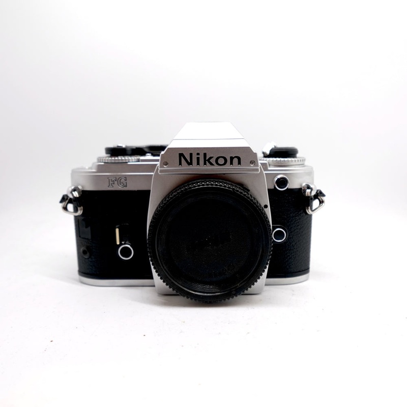 Used Nikon FG 35mm SLR Camera Body | Chrome | U9