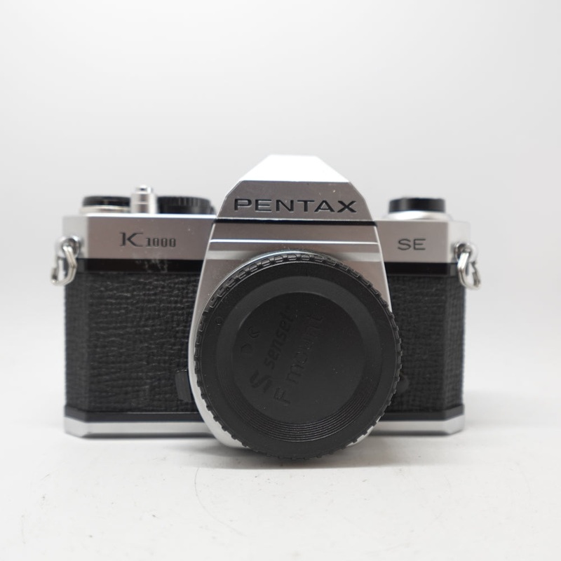 Used Pentax K1000 SE 35mm SLR Camera Body | Chrome | U8