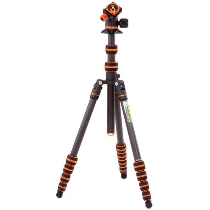 3 Legged Thing Punks Brian 2.0 Carbon Fiber Tripod with AirHed Neo 2.0 Ball Head | Black