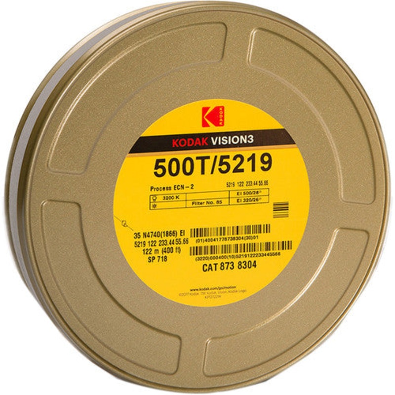 Kodak VISION3 500T Color Negative Film #5219 | 35mm, 400' Roll
