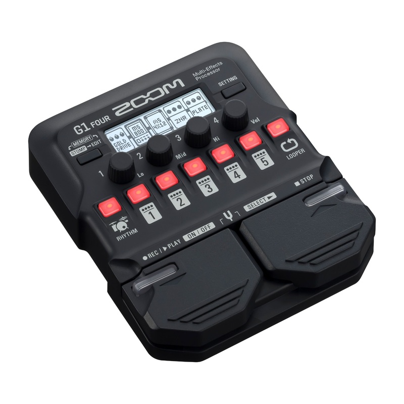 Zoom G1 FOUR Guitar Multi-Effects Processor