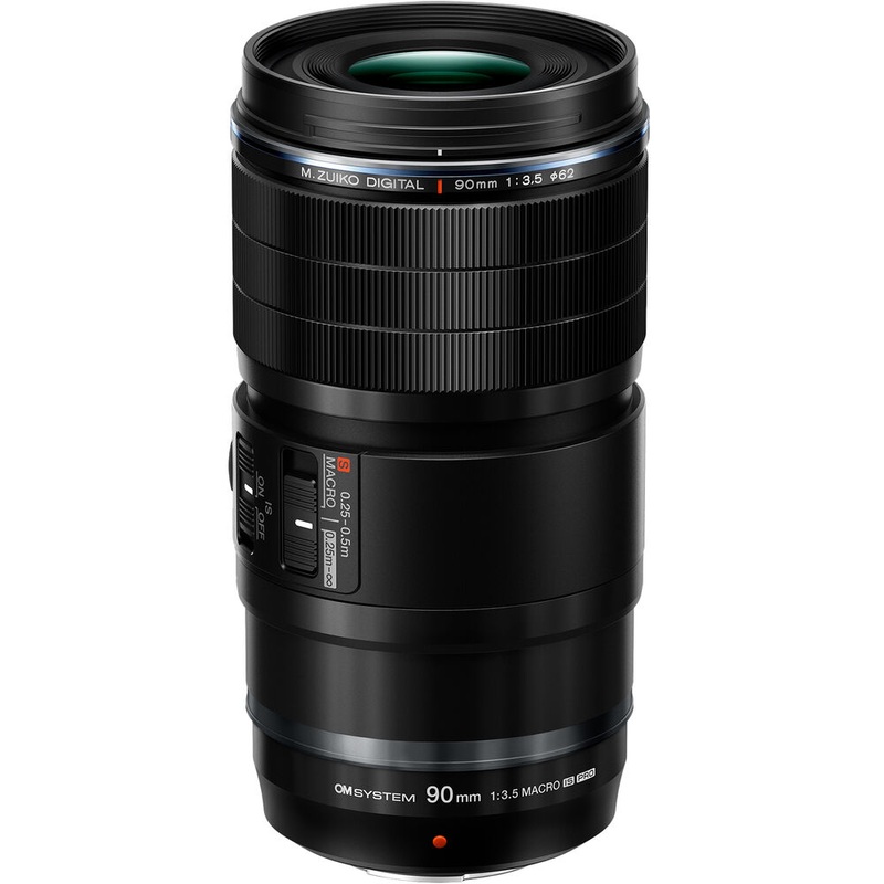 OM SYSTEM M.Zuiko Digital ED 90mm f/3.5 Macro IS PRO Lens | Micro Four Thirds