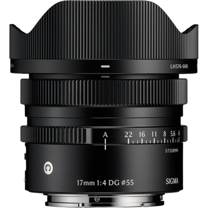 Sigma 17mm f/4 DG Contemporary Lens | Sony E, Black