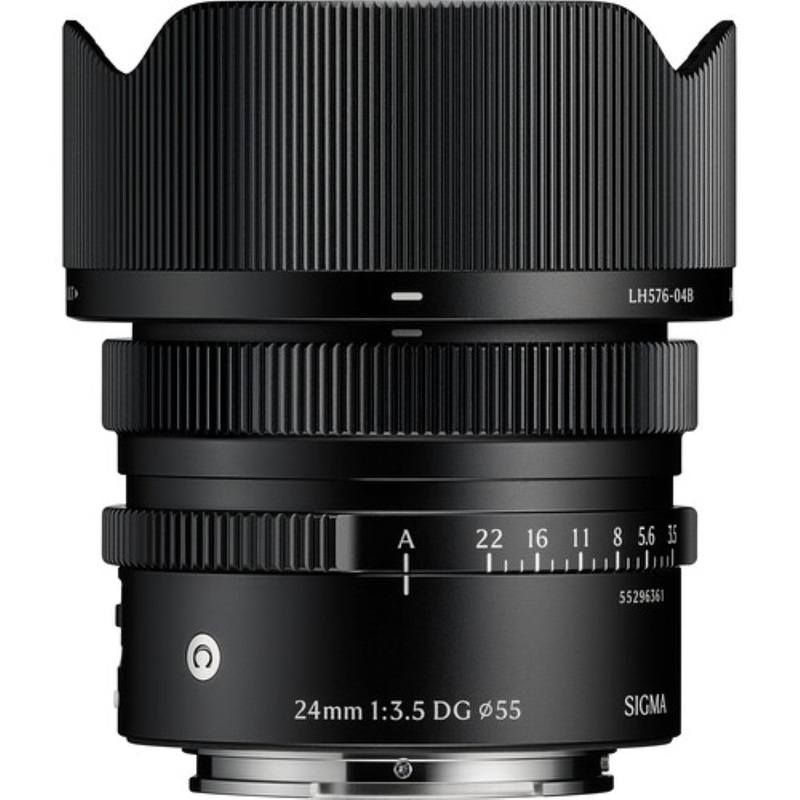 Sigma 24mm f/3.5 DG Contemporary Lens | Sony E, Black