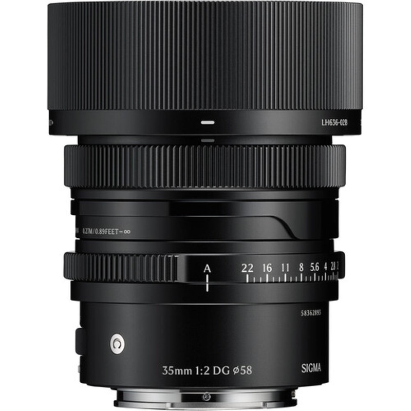 Sigma 35mm f/2 DG Contemporary Lens | Sony E, Black