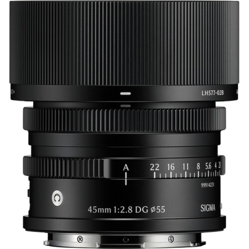 Sigma 45mm f/2.8 DG Contemporary Lens | L-Mount, Black