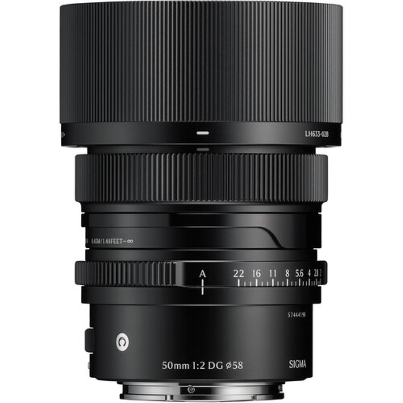 Sigma 50mm f/2 DG Contemporary Lens | Sony E, Black