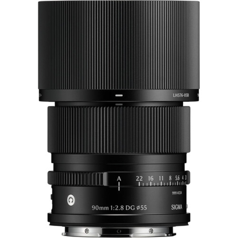 Sigma 90mm f/2.8 DG Contemporary Lens | L-Mount, Black