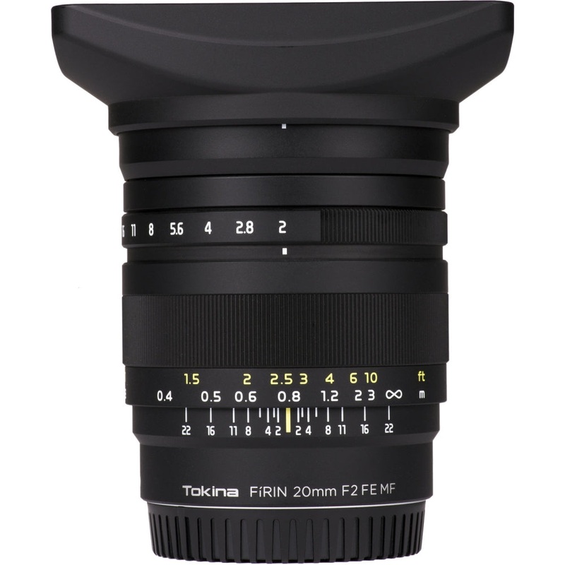 TokinaFiRIN 20mm f/2 FE MF Lens for Sony E