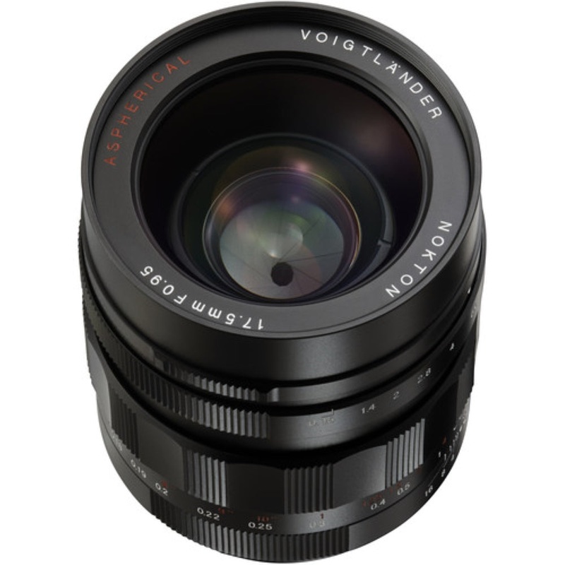 Voigtlander Nokton 17.5mm f/0.95 Lens for Micro Four Thirds Cameras