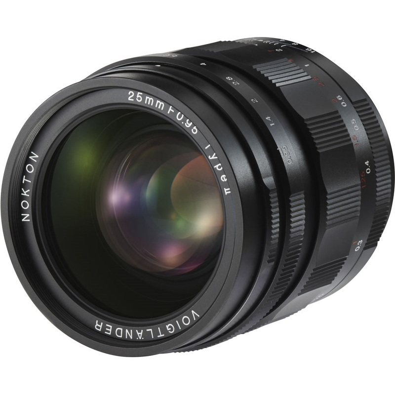 Voigtlander Nokton 25mm f/0.95 Type II Lens for Micro Four Thirds