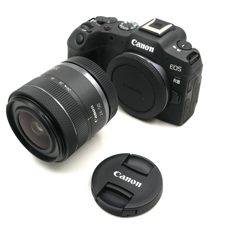 Canon EOS R8 Mirrorless Camera with RF 24-50mm f/4.5-6.3 IS STM Lens **OPEN BOX**