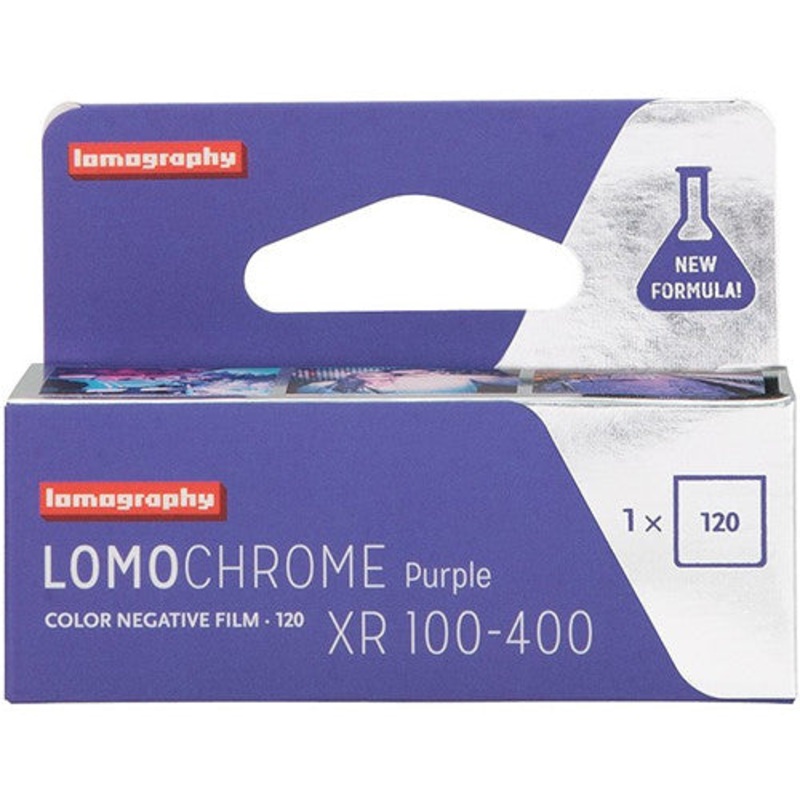 Lomography LomoChrome Purple XR 100-400 Color Negative Film | 120 Roll Film