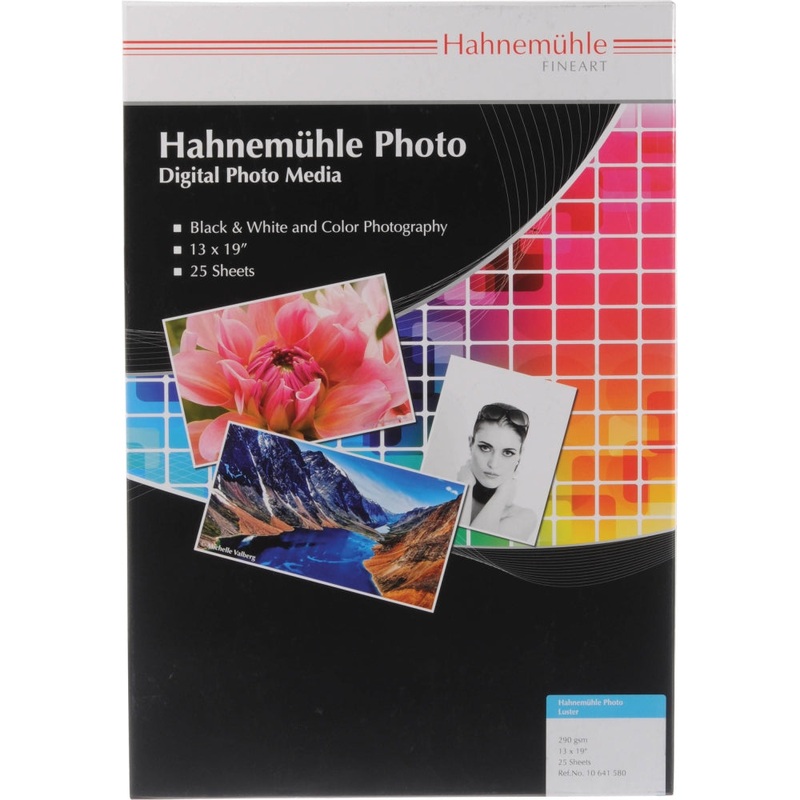 Hahnemhle Photo Luster 290 Inkjet Paper | 17 x 22", 25 Sheets