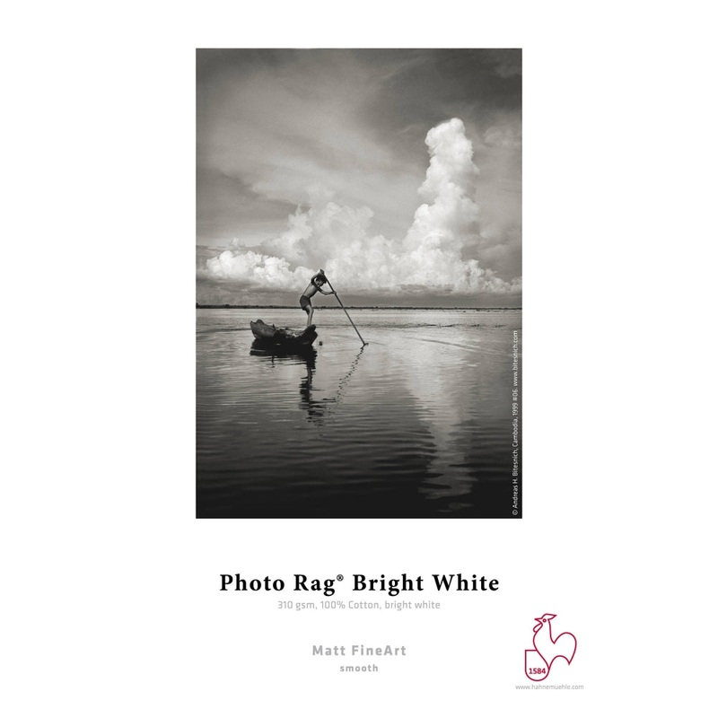 Hahnemhle Photo Rag Bright White 35 x 46.75" Paper | 310GSM, 25 Sheets