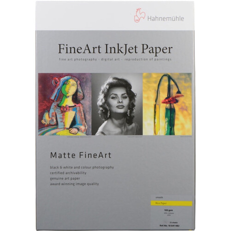 Hahnemhle Rice Paper | 8.5" x 11", 25 Sheets