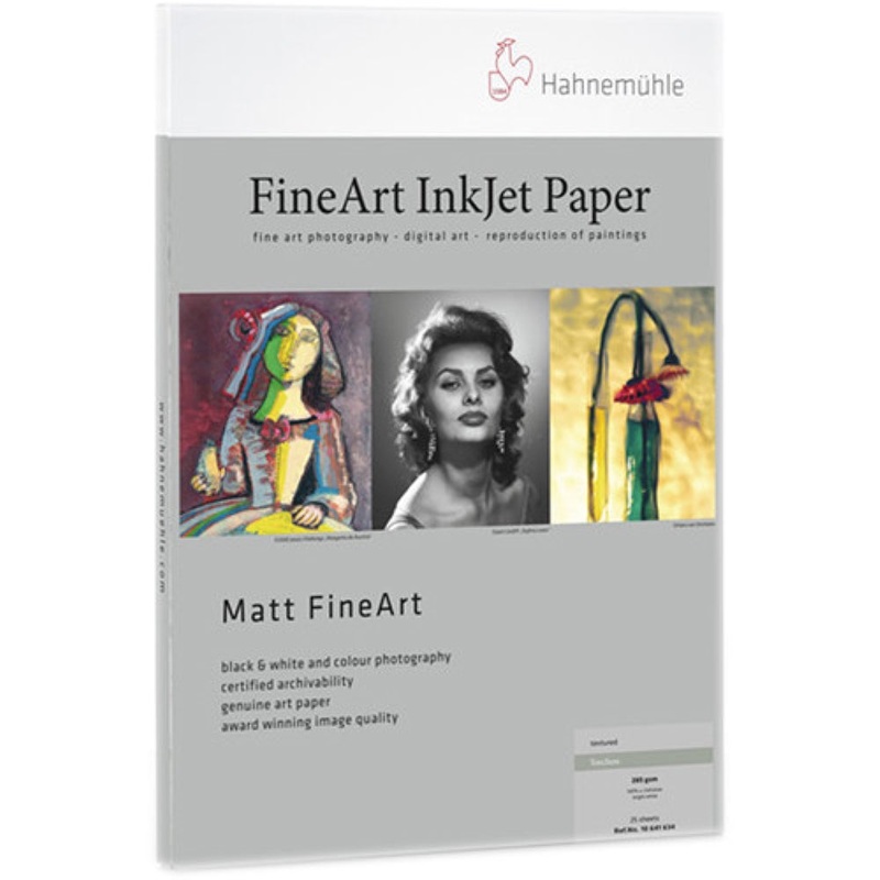 Hahnemhle Torchon Matte FineArt Paper | 8.5 x 11", 25 Sheets