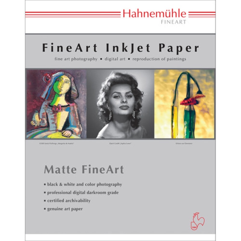 Hahnemhle William Turner Matt Fine Art Paper | 190 gsm 17 x 22", 25 Sheets