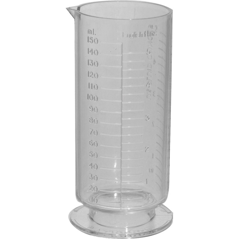 Paterson Plastic Graduate | 5oz (150ml)