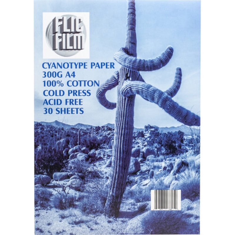Flic Film Cyanotype Paper | A4, 30-Sheets