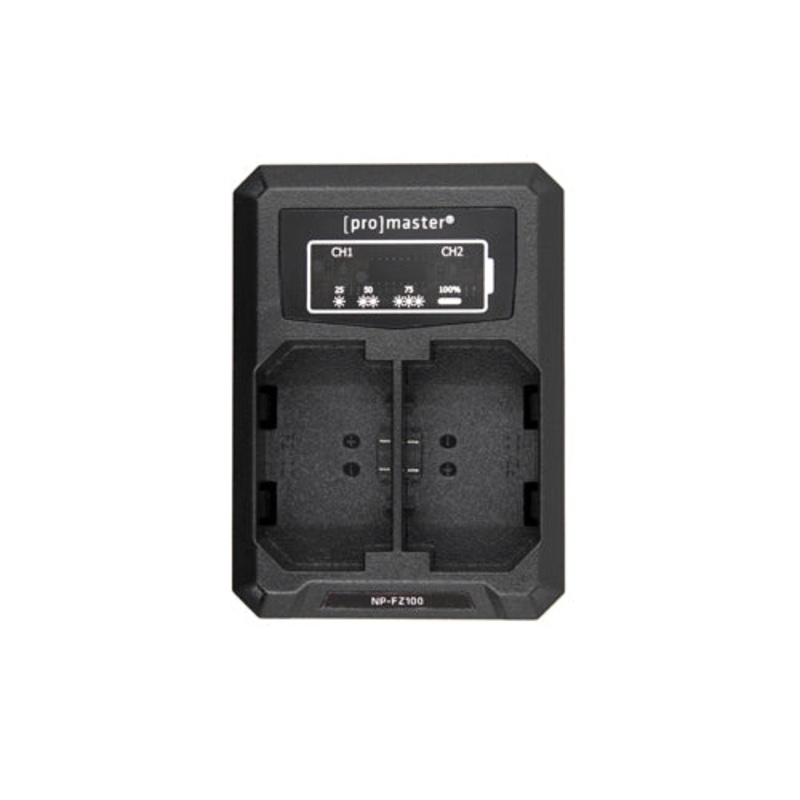 Promaster Dual Charger | USB for Sony NP-FZ100