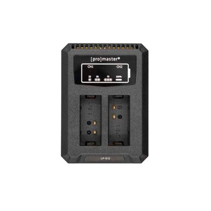 Promaster Dually Charger | USB for Canon LP-E12