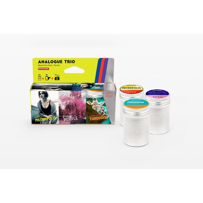 Lomography Analogue Trio Mixed Film Pack 35mm