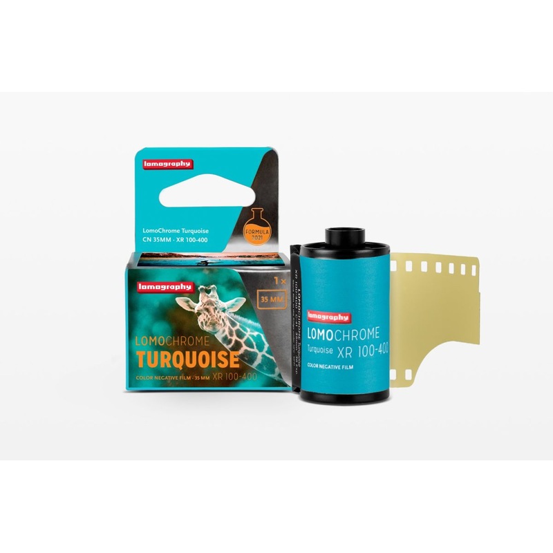 Lomography LomoChrome Turquoise XR 100-400 Color Negative Film | 35mm Roll Film, 36 Exposures