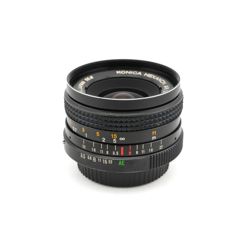 Konica 28mm f3.5 Hexanon AR