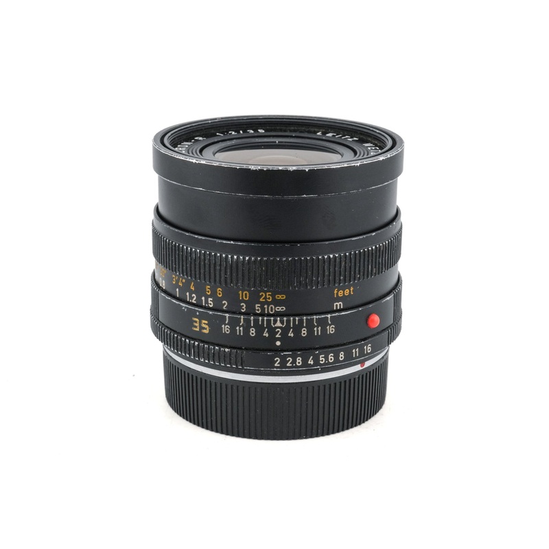 Leica 35mm f2 Summicron-R II (3-Cam / 11115)