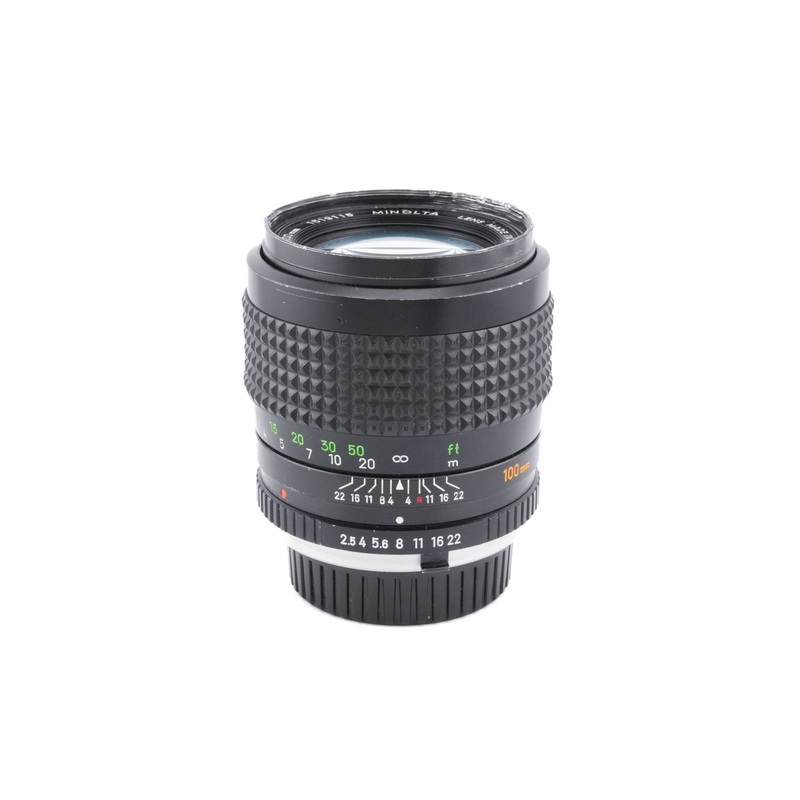 Minolta 100mm f2.5 MC Tele-Rokkor-PF