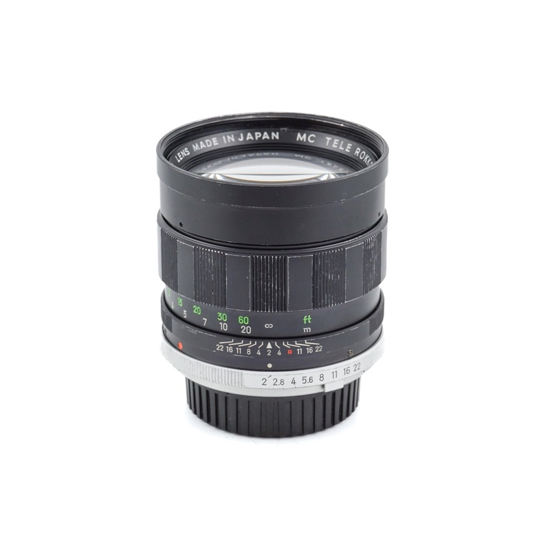 Minolta 100mm f2 MC Tele Rokkor-PF