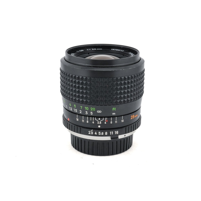 Minolta 28mm f2.5 MC W.Rokkor-SI